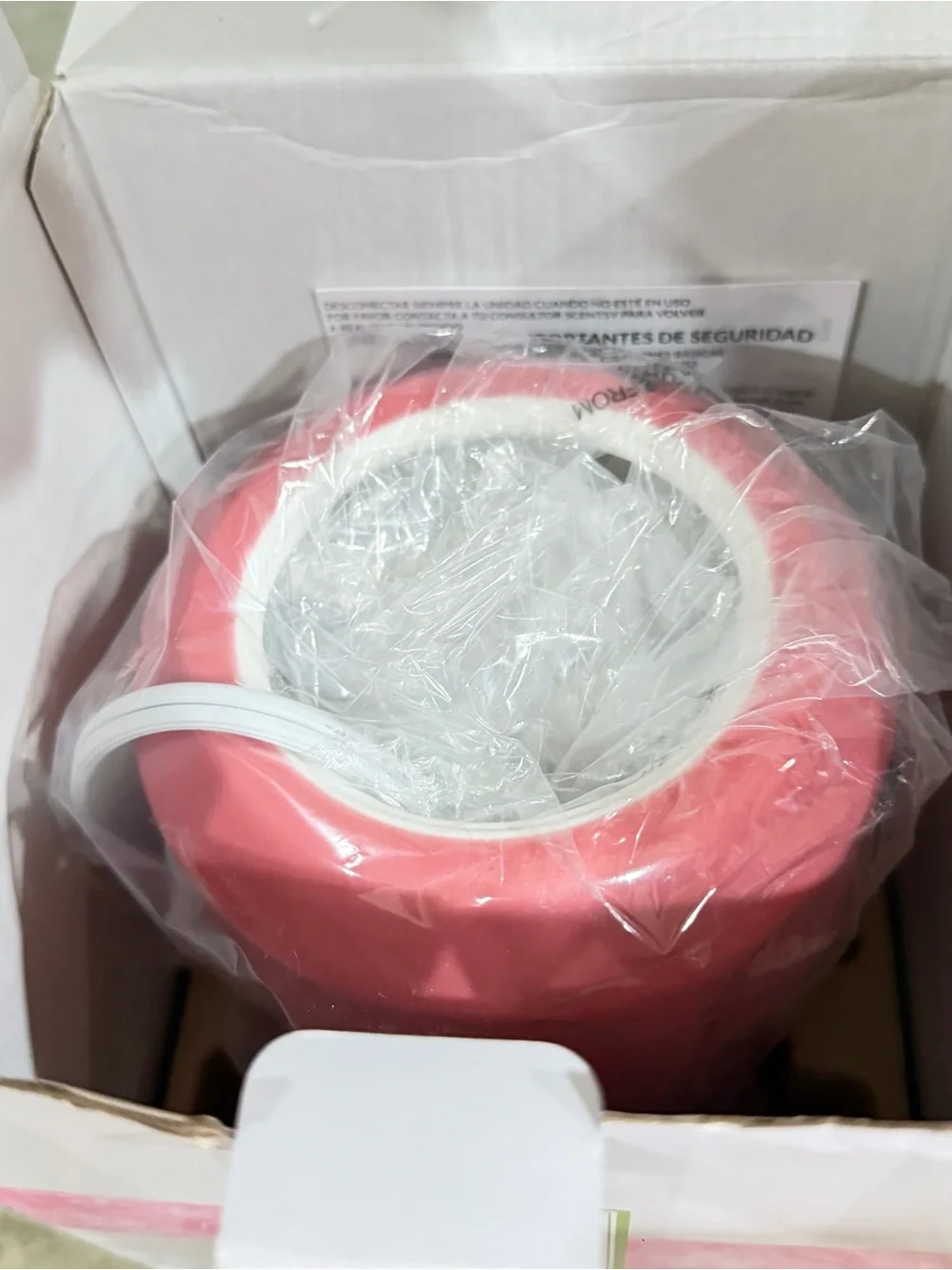Scentsy Pink Ribbon Ceramic Warmer